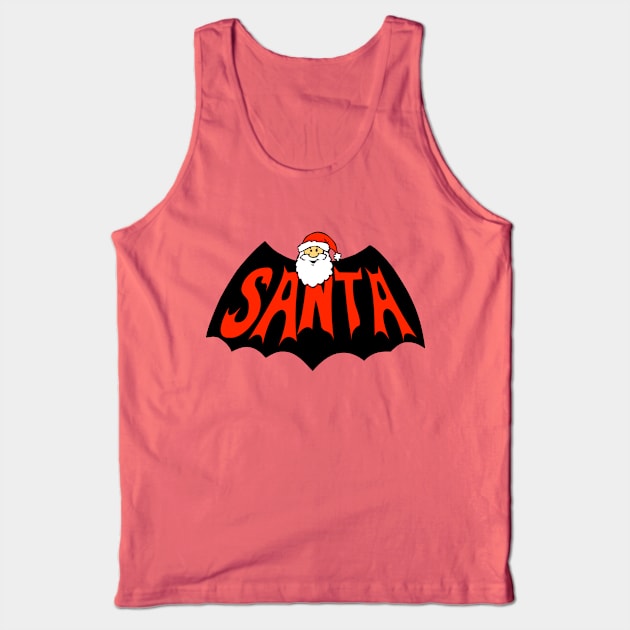 Santa Man Tank Top by zombill